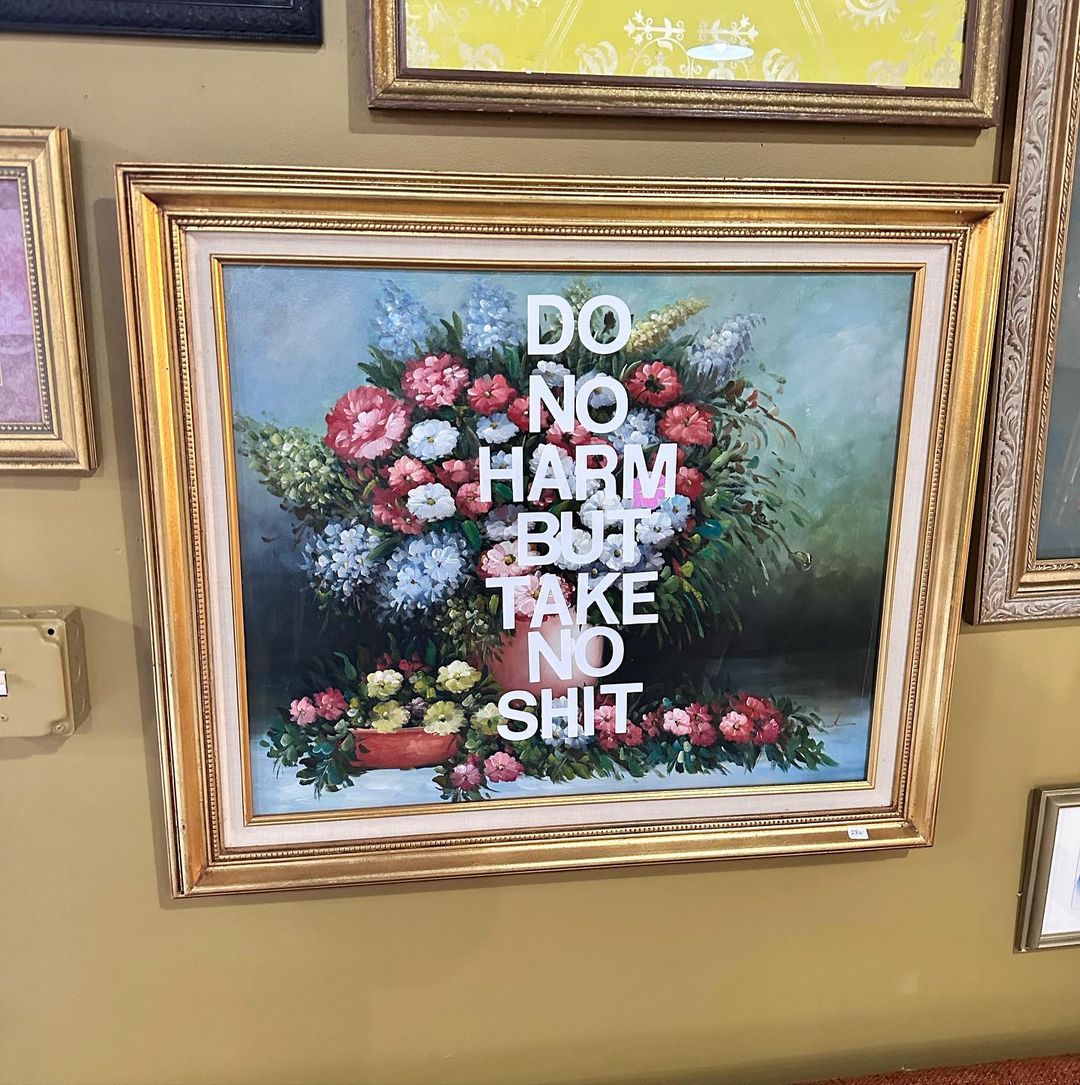 “DO NO HARM BUT TAKE NO SHIT”